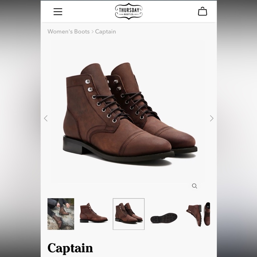 Thursday captain boots
